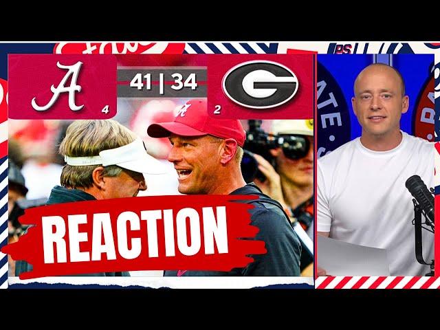 Alabama Beats Georgia - Josh Pate Rapid Reaction