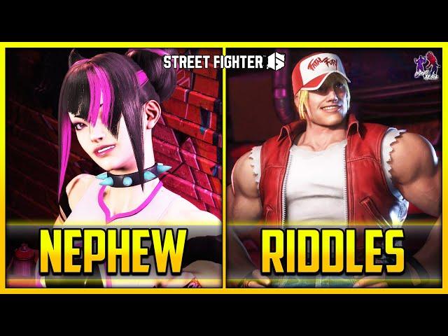 SF6 ▰ Nephew (Juri) VS RiddlesMK (Terry) !! ▰ STREET FIGHTER 6 High Level Gameplay