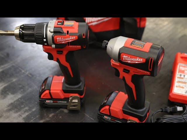 Milwaukee 2691-22 18-Volt Compact Drill and Impact Driver Combo Kit