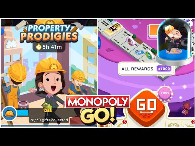 Monopoly Go: 1st Birthday Token Gameplay - Property Prodigies Tournament Gameplay #monopolygo