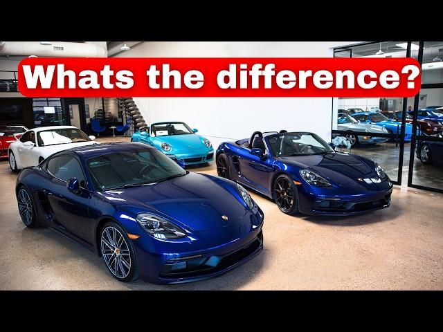 Which Porsche 718 GTS Should YOU Buy? - Porsche Cayman vs Porsche Boxster