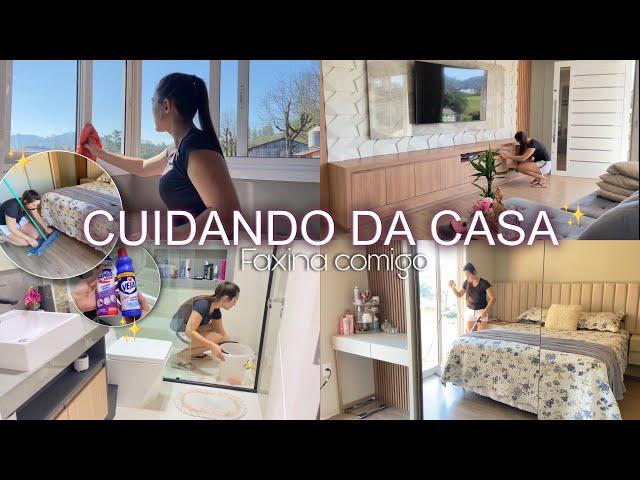 Minha FAXINA COMPLETA na CASA | vidros, organização 