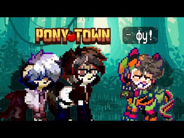 Переделываю свои старые скины в Пони Тауне ||Pony Town|| - Рэй