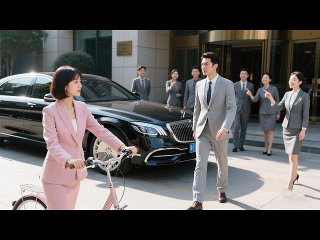 A girl rides a shared bike to work and is mocked, only for everyone to discover she’s CEO’s wife!