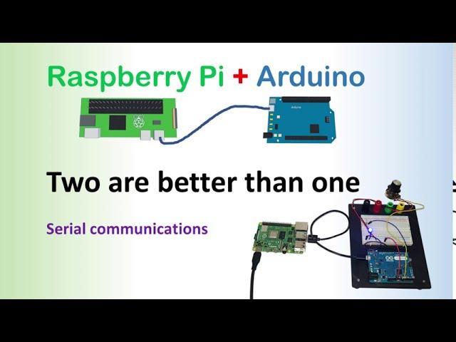 Arduino and Raspberry Pi, working together over a serial communication. Step-by-step tutorial (UART)