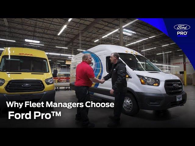 Why Fleet Managers Choose Ford Pro™ | Ford Pro