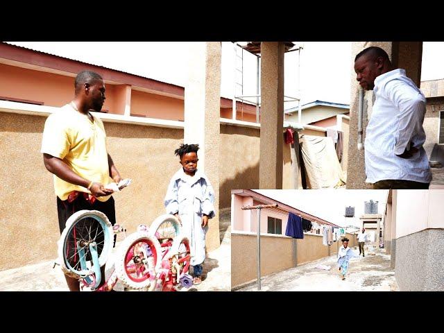 NANA YEBOAH CAUGHT DON LITTLE SELLING IS BICYCLE (GHANA TOM AND JERRY )