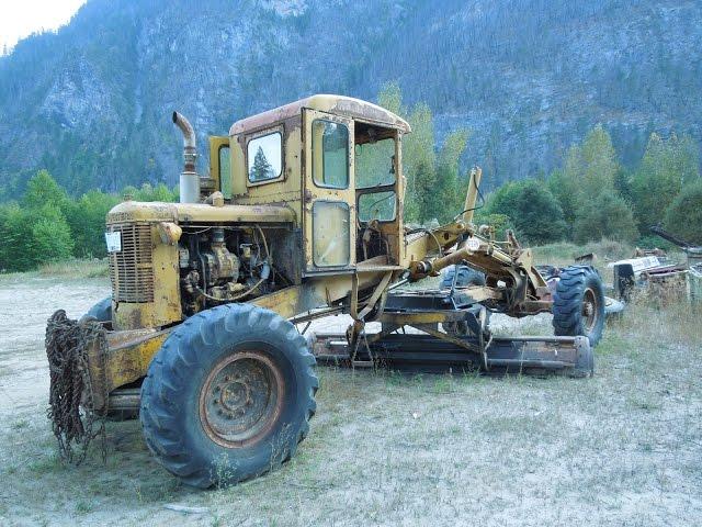 Vintage Austin Western Motor Grader