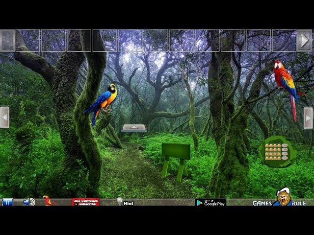 G2R Macaw Green Forest Escape Walkthrough [Games2Rule]