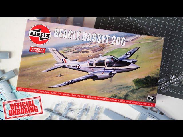 Official Unboxing- Airfix Beagle Basset 206 (A02025V)