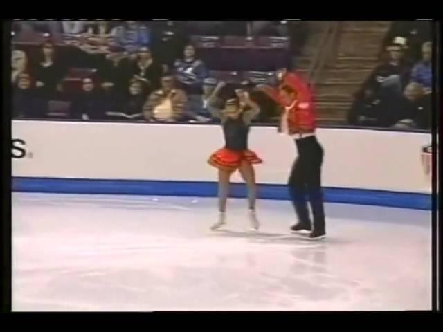Навка-Костомаров.  2001. Skate America, OD