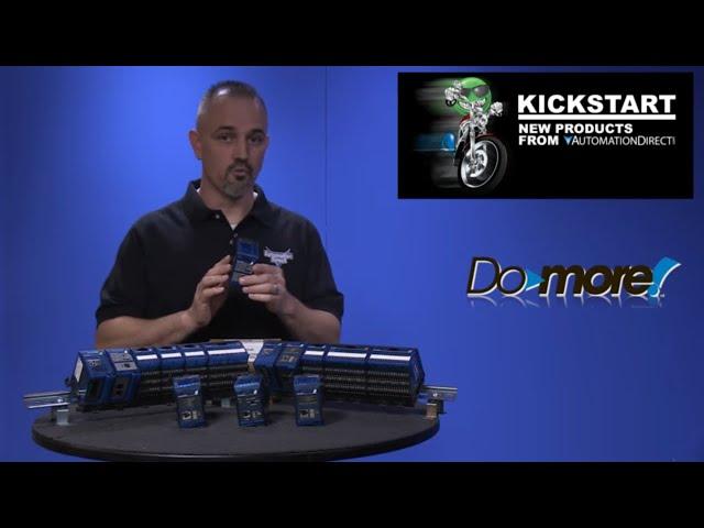 Do-more Terminator IO T1H Stackable PLC Field IO Kickstart from AutomationDirect