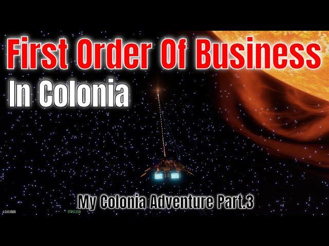 Never Thought This Would Be My First Order Of Business In Colonia | My Elite Dangerous Adventure 4k
