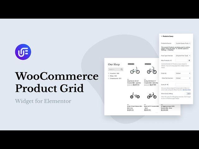 WooCommerce Product Grid Widget for Elementor