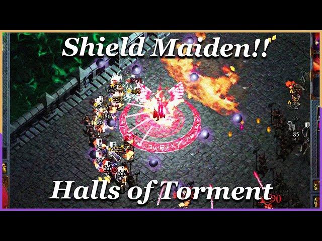 Smash & Bash! Shield Maiden Power!!【 Halls of Torment 】