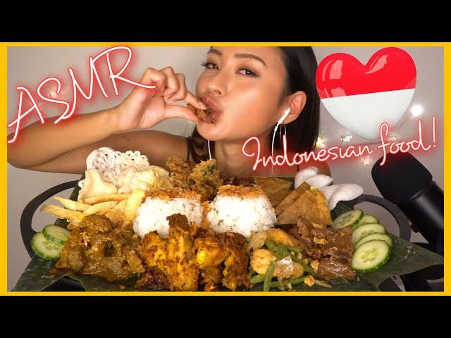 Indonesian food mukbang!咀嚼音/ Eating Sounds / 먹방 / モッパン