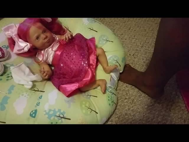 Anastasia's details video! :-) fairy reborn baby