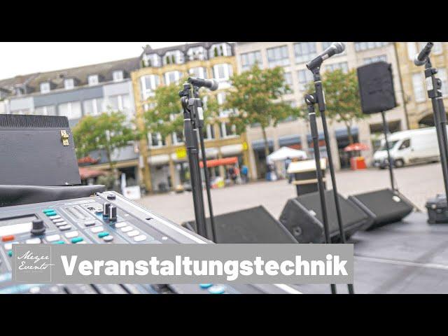 Veranstaltungstechnik | Eventtechnik | Meyer Events