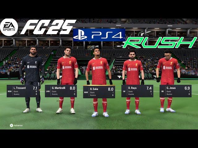 FC 25 Rush (Volta) Gameplay PS4