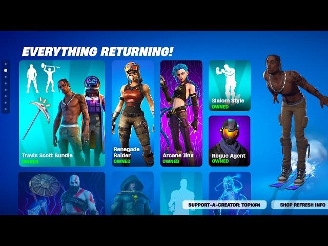 EVERYTHING RETURNING in Fortnite 2025!