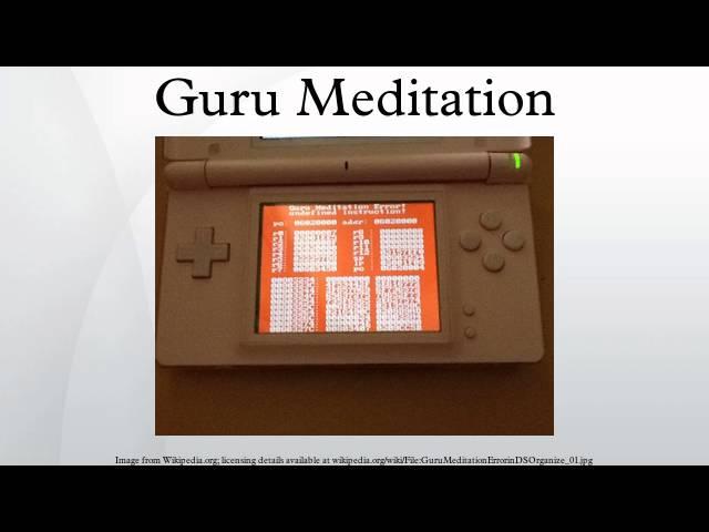 Guru Meditation