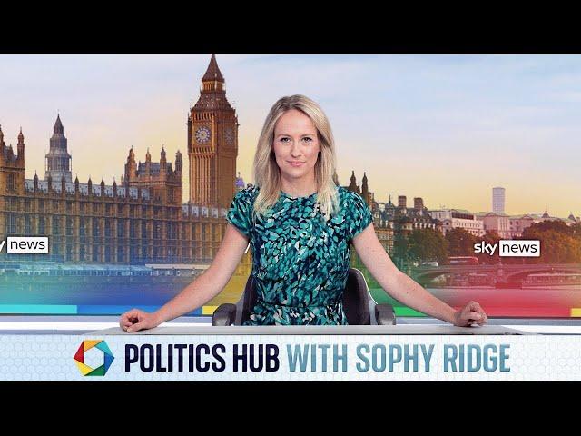 Politics Hub with Sophy Ridge | Chancellor tells business leaders she will not back down over Budget