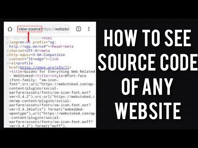 How To See Source Code of Any Website in Android Mobile|| Rsha26 Solutions