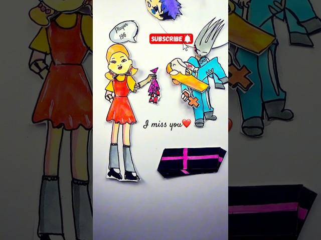 Squid Game Thanos + Senorita  #shorts #trendingshorts #alightmotion #art #drawing #thanos