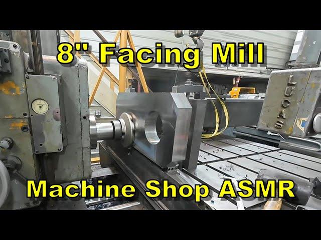 Face Milling On The Horizontal Boring Mill - Manual Machining