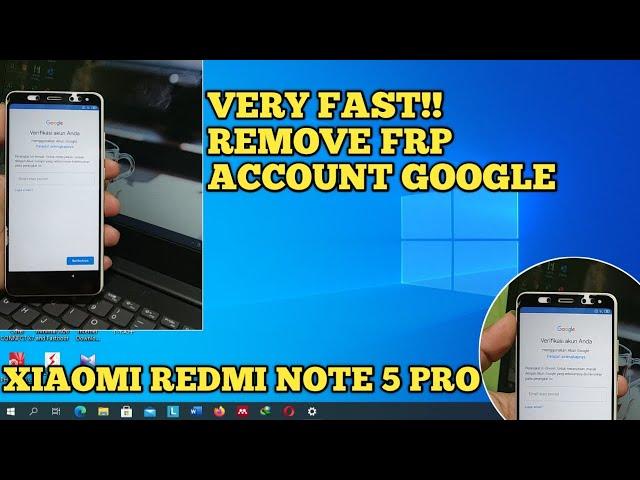 bypass akun google redmi note 5 pro, hanya menggunakan 1 apk langsung done 100% work