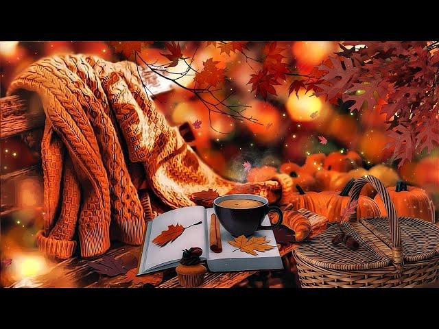 Magical Autumn Morning Ambience ASMR  Enchanting Fall Soundscape For Relaxation, Sleep, Study