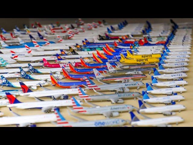 A Tour Of My Giant 450+ Model Aircraft Collection - Summer 2024