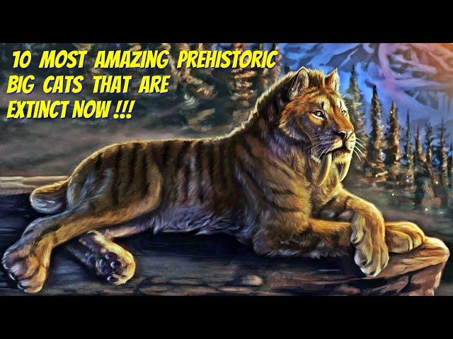 10 Most Amazing Prehistoric Big Cats