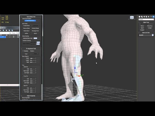 Creating Bone System 3ds Max part1