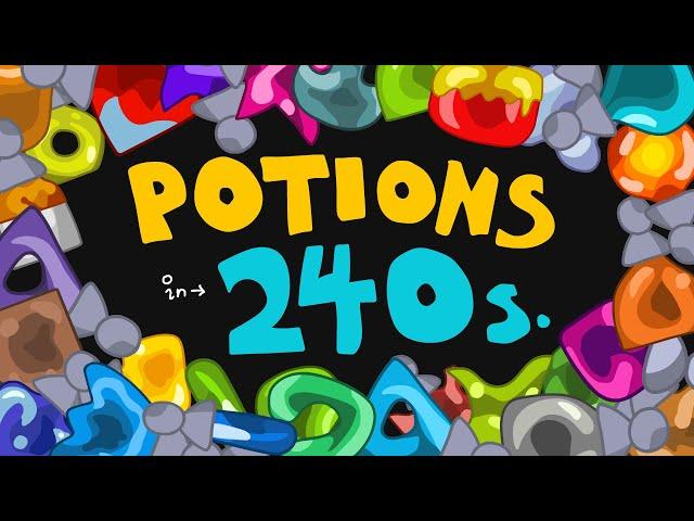 Buff Potions in 240 Seconds (Terraria Animation)