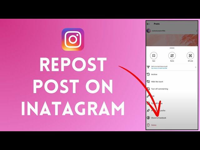 How to Repost Post on Instagram 2024 (EASY!) | IG Post Repost