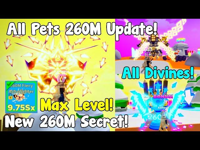 I GOT All NEW  * COMMON TO RAREST 260M SECRET*️In 260M UPDATE? - Clicker Simulator Roblox