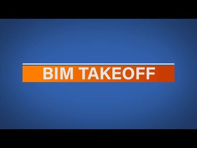 BIM Takeoff with Cubit