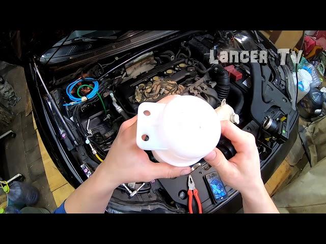 Замена жидкости гидроусилителя руля Lancer. Lancer Tv.