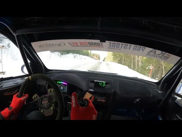 Rautavaara Ralli Sprint 9.3.2025 Joni Toivanen #59 Subaru impreza