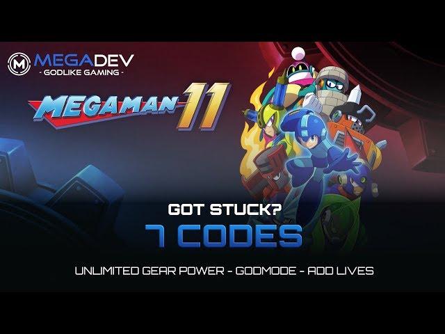 MEGA MAN 11 CHEATS: Unlimited Gear-Power, Godmode, Add Lives, ...| Trainer by MegaDev