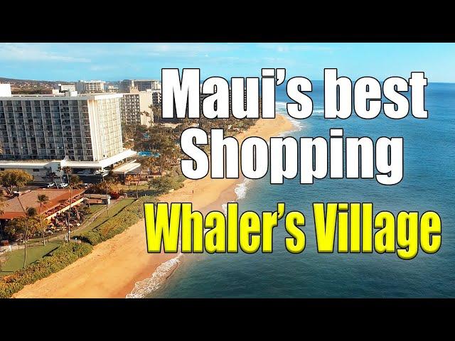 Explore Whaler's Village Mall in 2024 Ka'anapali Maui Guided Tour