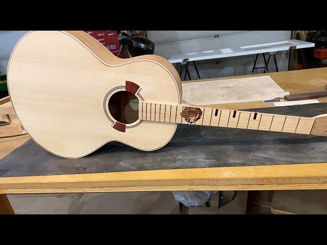 Building a scrap wood guitar