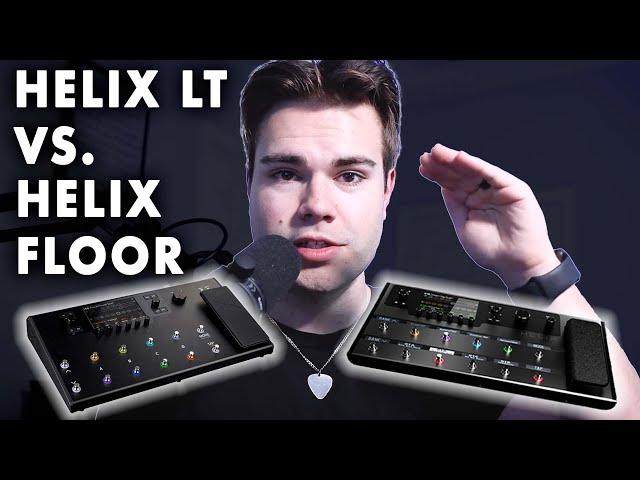 The Line 6 Helix Floor vs. Helix LT (Similarities and Differences)