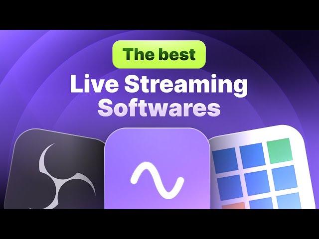 BEST Live Streaming Software (Riverside vs. OBS vs. vMix)