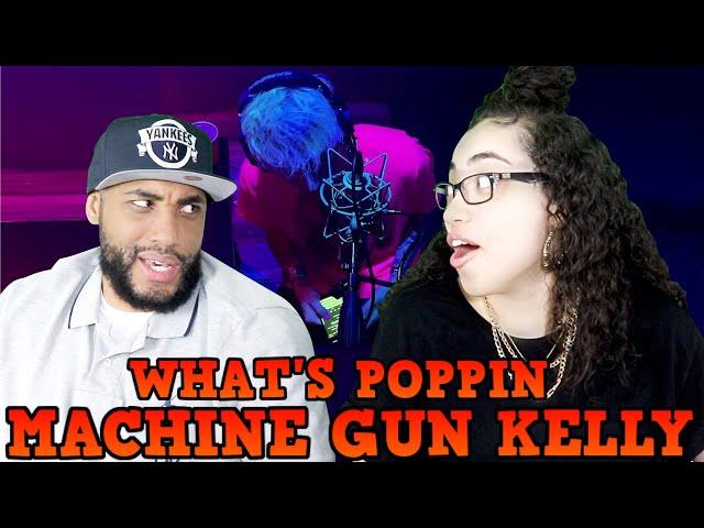 MY DAD REACTS TO Machine Gun Kelly - What's Poppin Freestyle REACTION