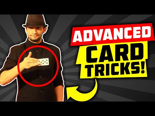 BEST ADVANCED CARD TRICKS REVEALED!  FREE TUTORIALS!