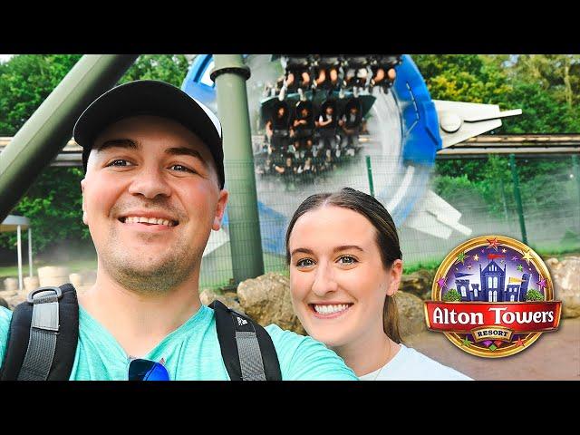 Disney Adults Try a UK Theme Park! | A Day in Alton Towers and Staying in the Enchanted Village!