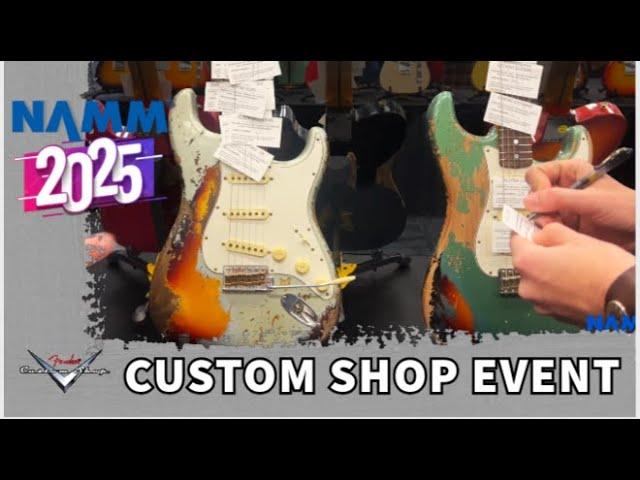 2025 FENDER CUSTOM SHOP EVENT | SEAN AND JONATHAN GO WILD