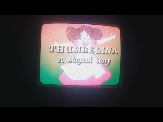 opening to Thumbelina a magical story 2006 DVD